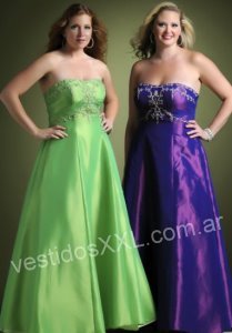 Vestido para egresada gordita