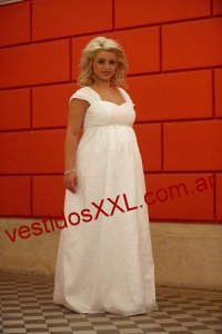 vestido de novia para embarazada