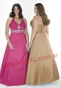 vestido de fiesta para gordas