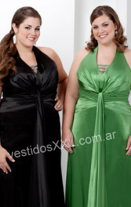 vestido de fiesta para gordas