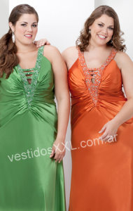 vestido de fiesta para gordas