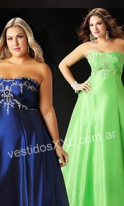 vestido de fiesta para gordas