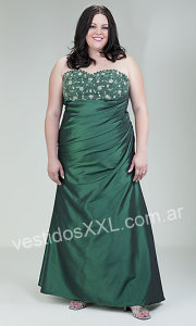 vestido de fiesta para gordas