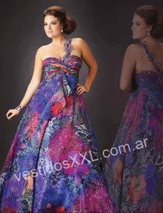 Vestido de Fiesta para Gordas