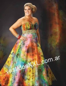 Vestido de Fiesta para Gordas
