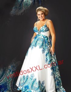 Vestido de Fiesta para Gordas
