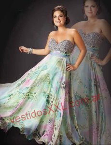 Vestido de Fiesta para Gordas