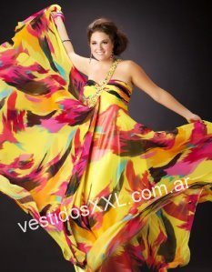 Vestido para  Fiesta talles especiales