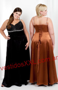 vestidos de noche para gorditas