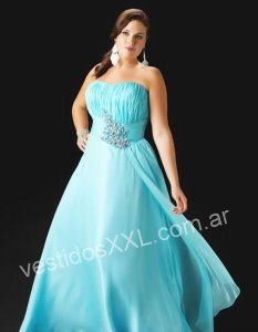 Vestido para Madrina rellenita