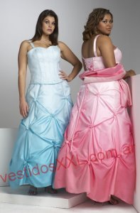 Vestido para 15 años talle especial