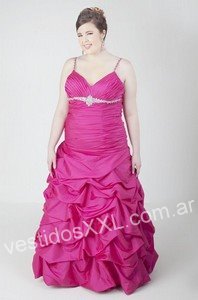 Vestido de 15 años XXL para gorditas